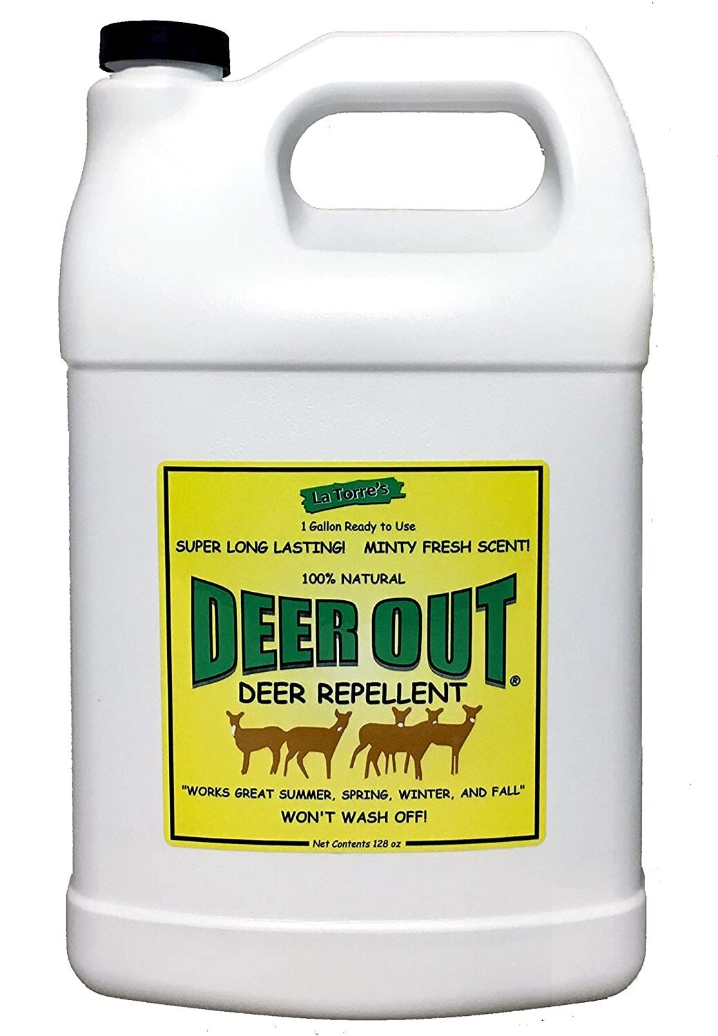 Deer Out 1 Gallon Ready-to-Use Solution REFILL - Deer Repellent
